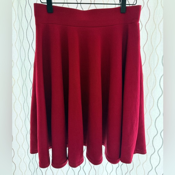 Urban Coco Dresses & Skirts - Red Flare Skirt
